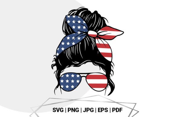 4th of July Mom Life Svg, Cricut Graphics & Crafts