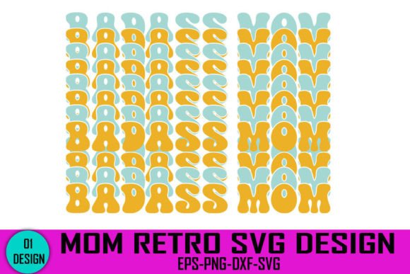 Badass Mom Retro Svg Design Review