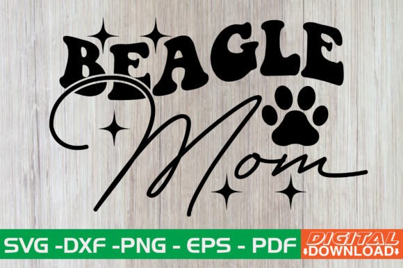 Beagle Mom Retro SVG Graphics and Crafts Review