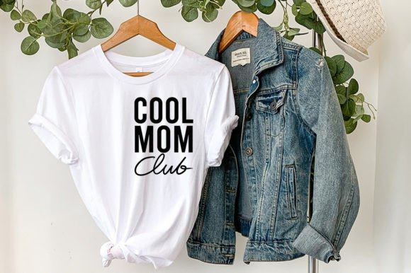 Cool Mom Club SVG Graphics for Crafts and Content