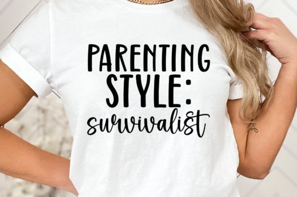 Parenting Style Survivalist SVG Graphics for Crafts
