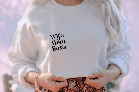 Wife Mom Boss Svg, Small Business Owner Graphics and Crafts Review